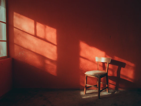 Chair and Shadows Scene