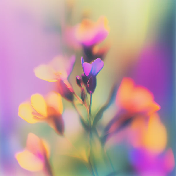 Ethereal Flower Glow