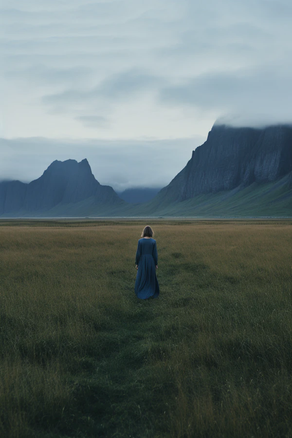Contemplation Amidst the Mountains