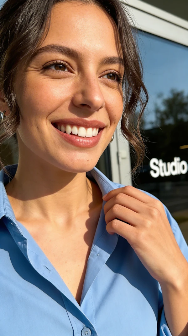 Smiling Individual Portrait