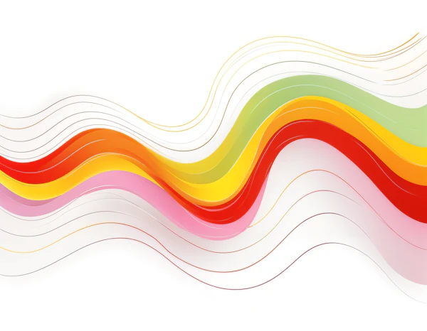 Vibrant Abstract Waves