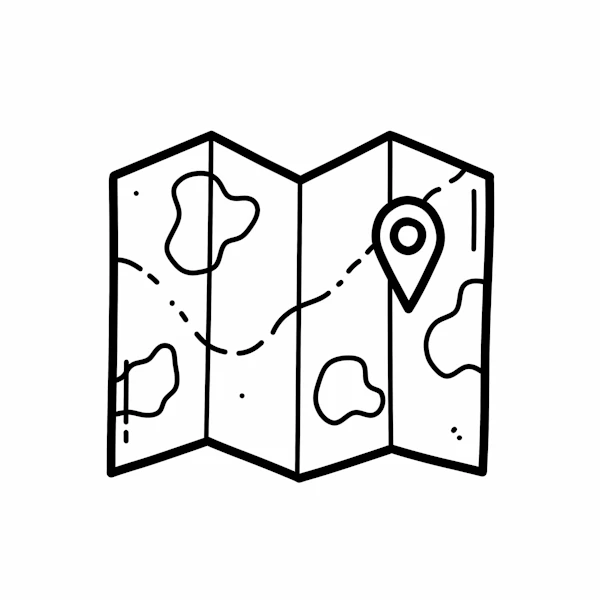 Minimalist Map Design