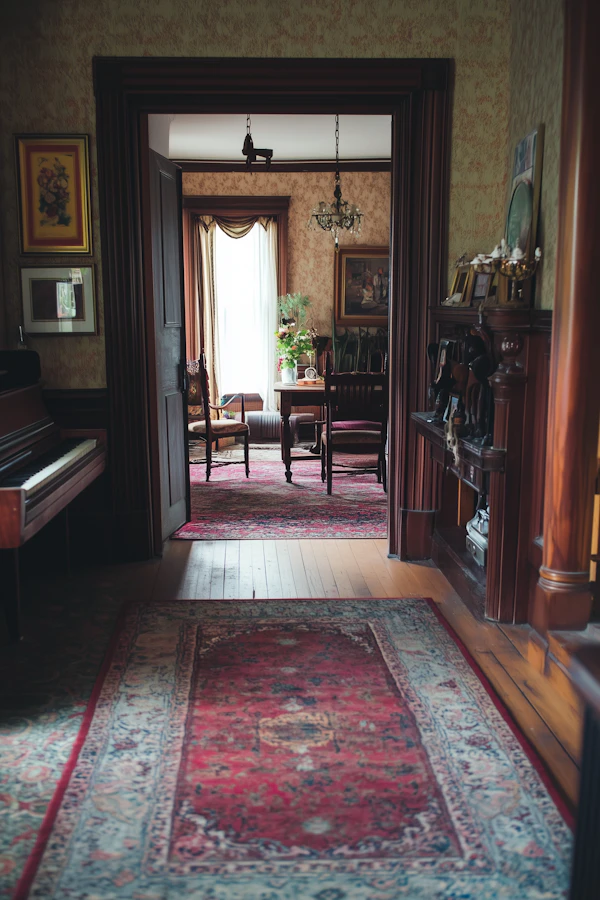Vintage Living Room Interior