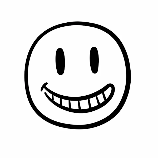Smiling Face Illustration