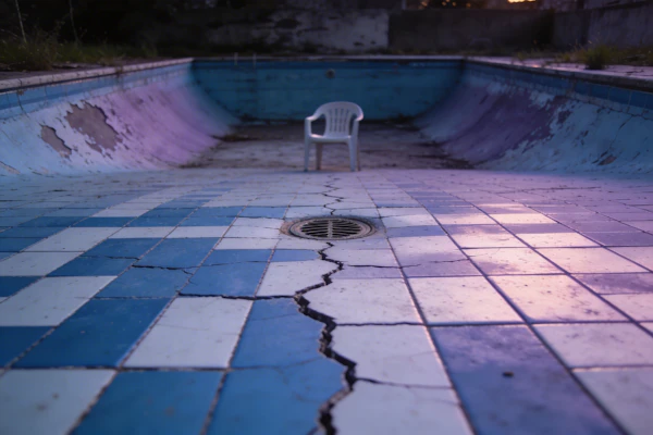 Abandoned Pool Scene