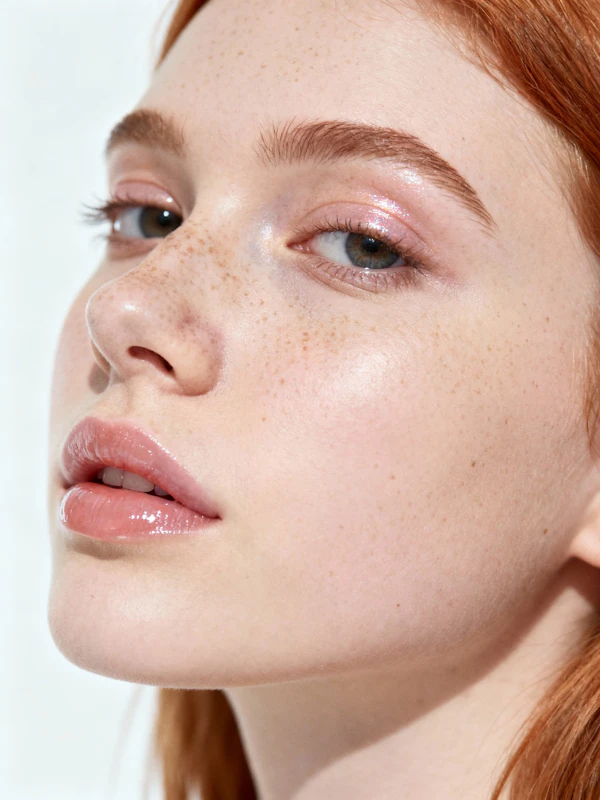 Freckled Portrait