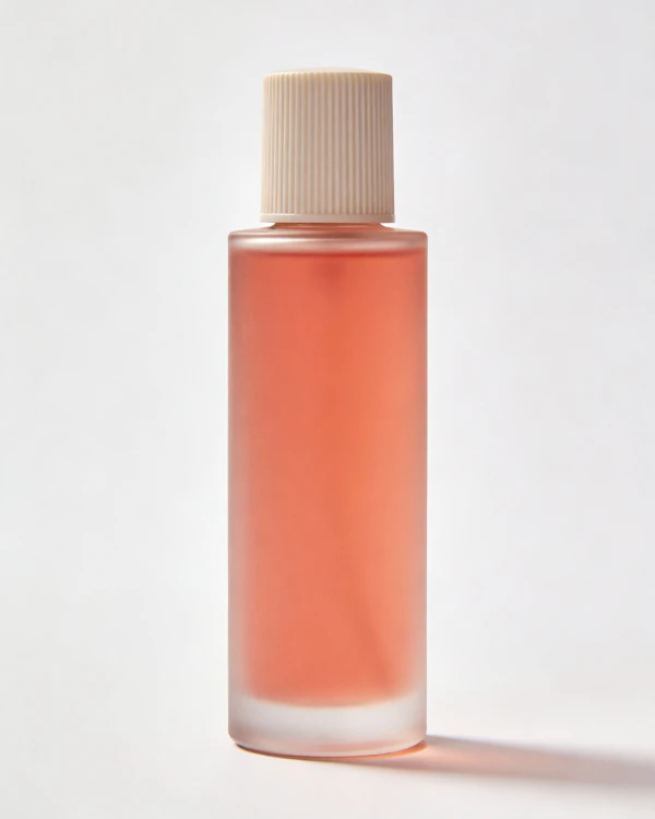 Frosted Glass Bottle