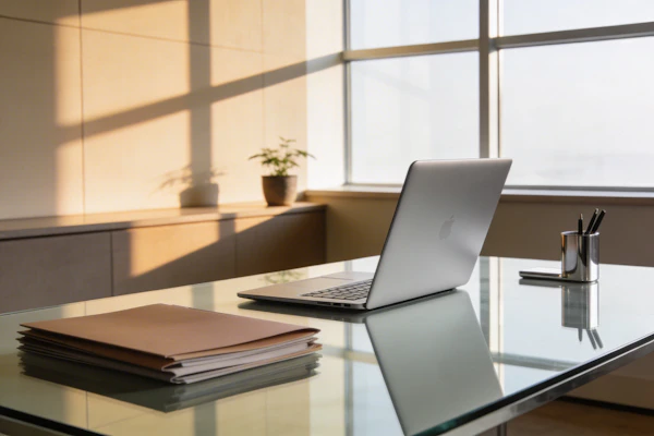 Modern Office Desk Setup