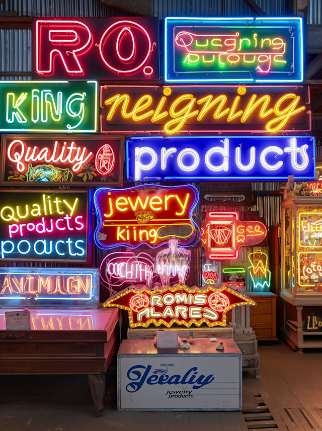 Neon Sign Extravaganza