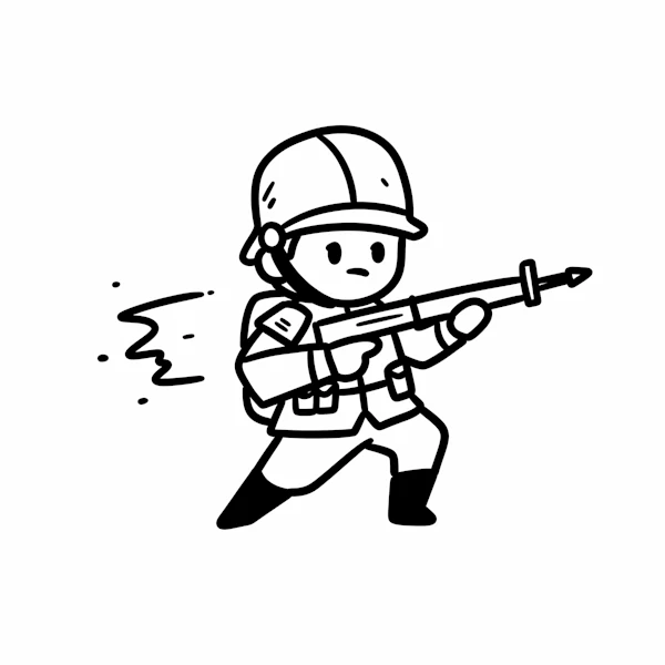 Soldier Illustration