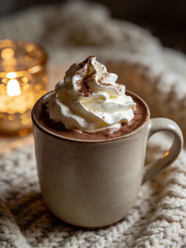 Cozy Hot Chocolate Scene