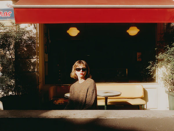 Outdoor Café Scene