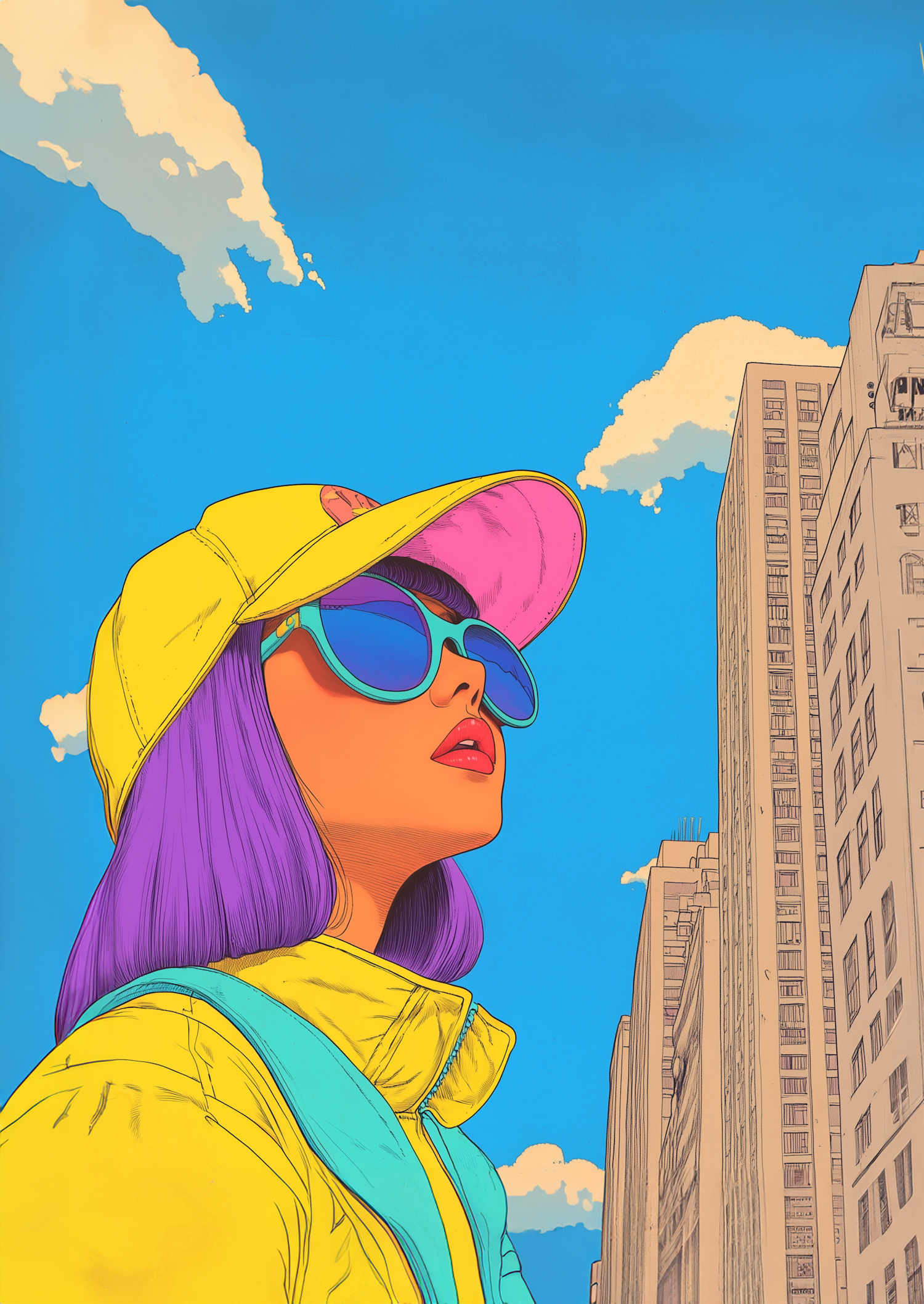 Stylized Urban Portrait