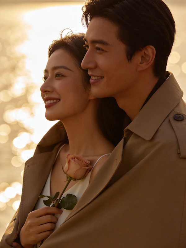 Romantic Sunset Couple