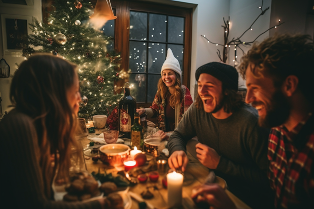 Cozy Christmas Gathering