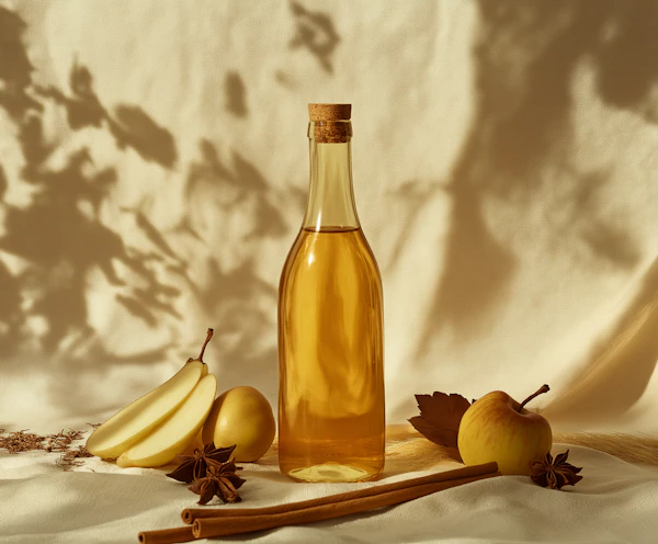 Autumnal Still Life with Apple Cider