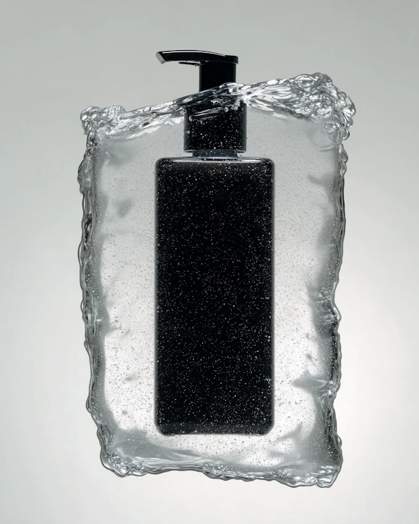 Elegant Ice Bottle Display