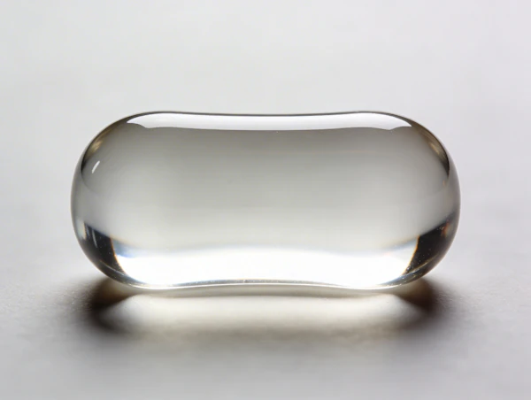 Glossy Droplet Close-Up