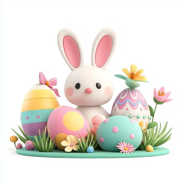 Easter Bunny Illustration