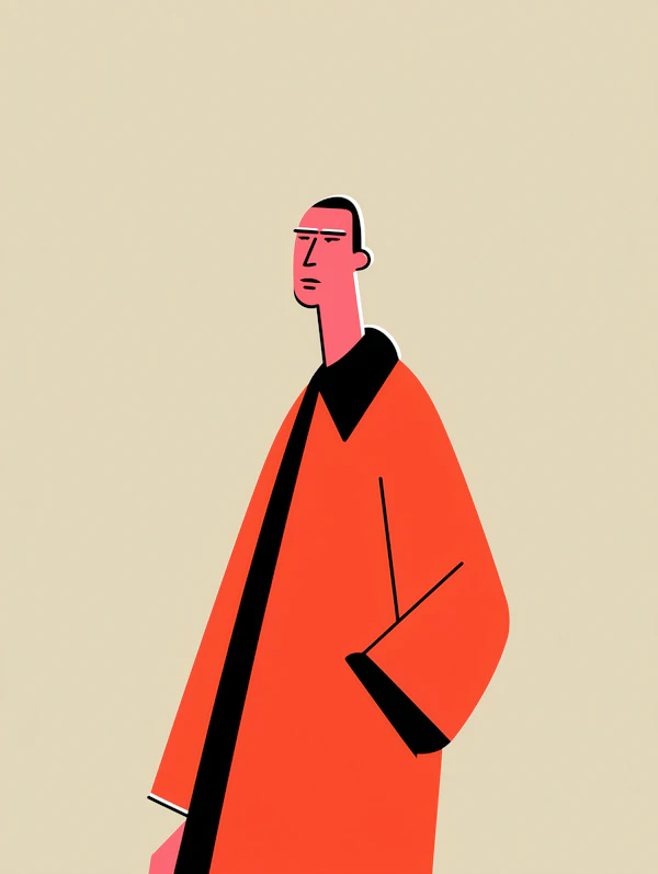 Minimalist Portrait Art
