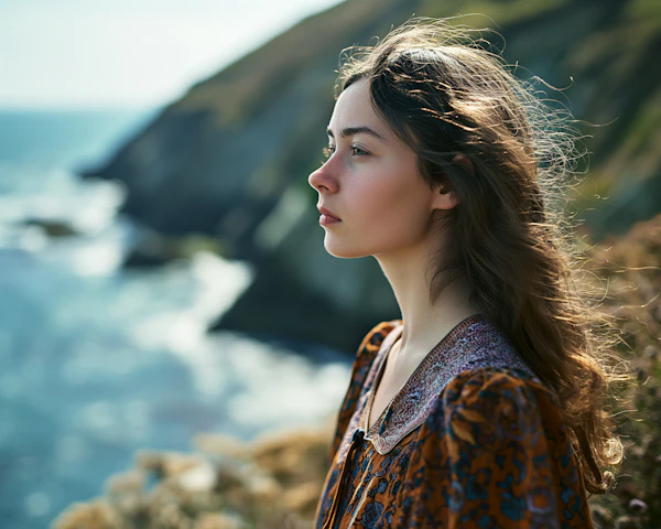 Serene Horizon Gazer