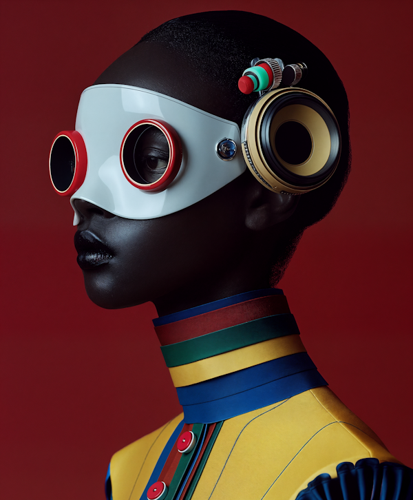 Futuristic Fashion Portrait