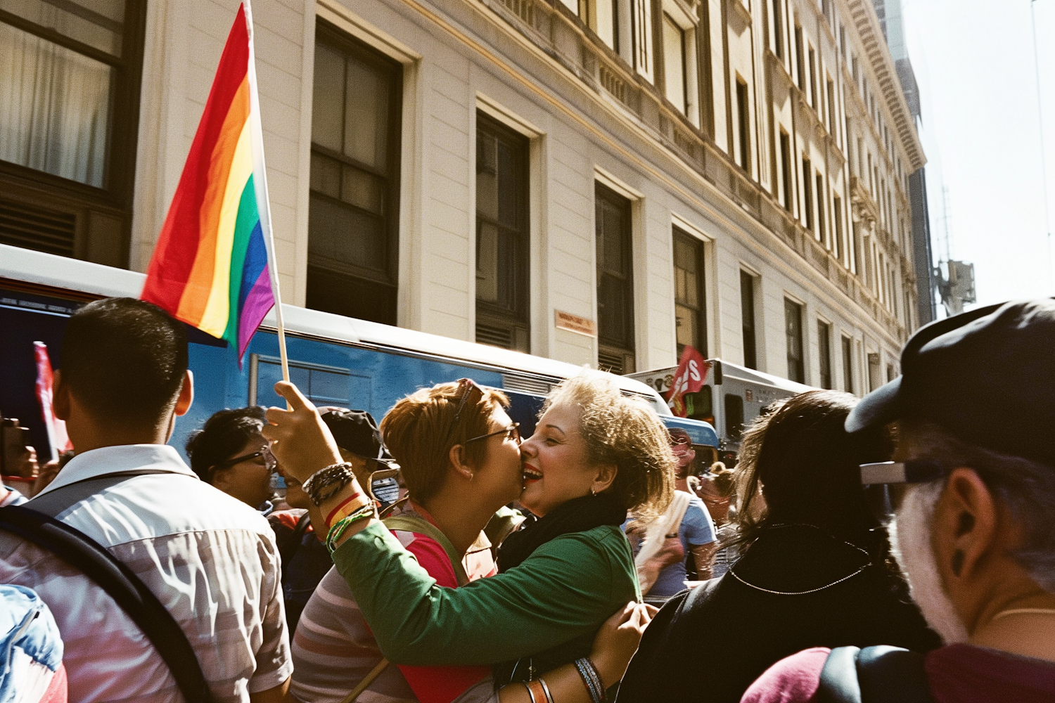 Pride Celebration Embrace