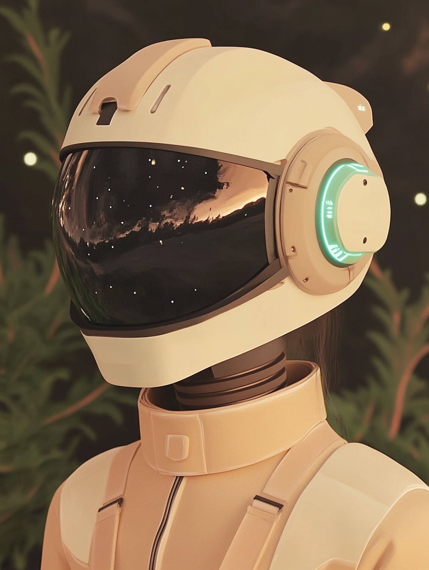 Futuristic Spacesuit