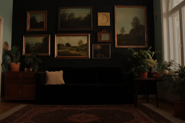 Moody Living Room Decor