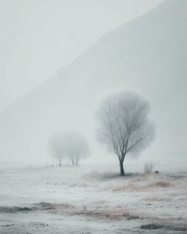 Serene Winter Landscape