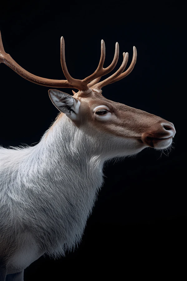 Majestic White Deer