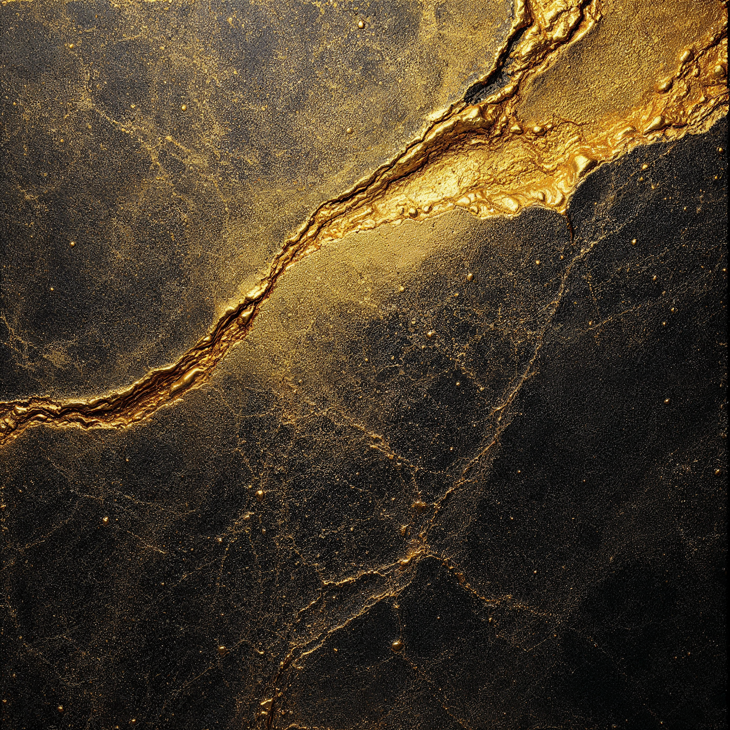 Abstract Gold Vein Composition