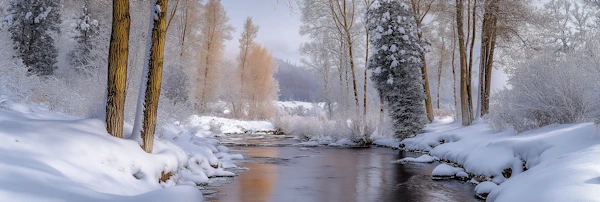 Serene Winter Landscape