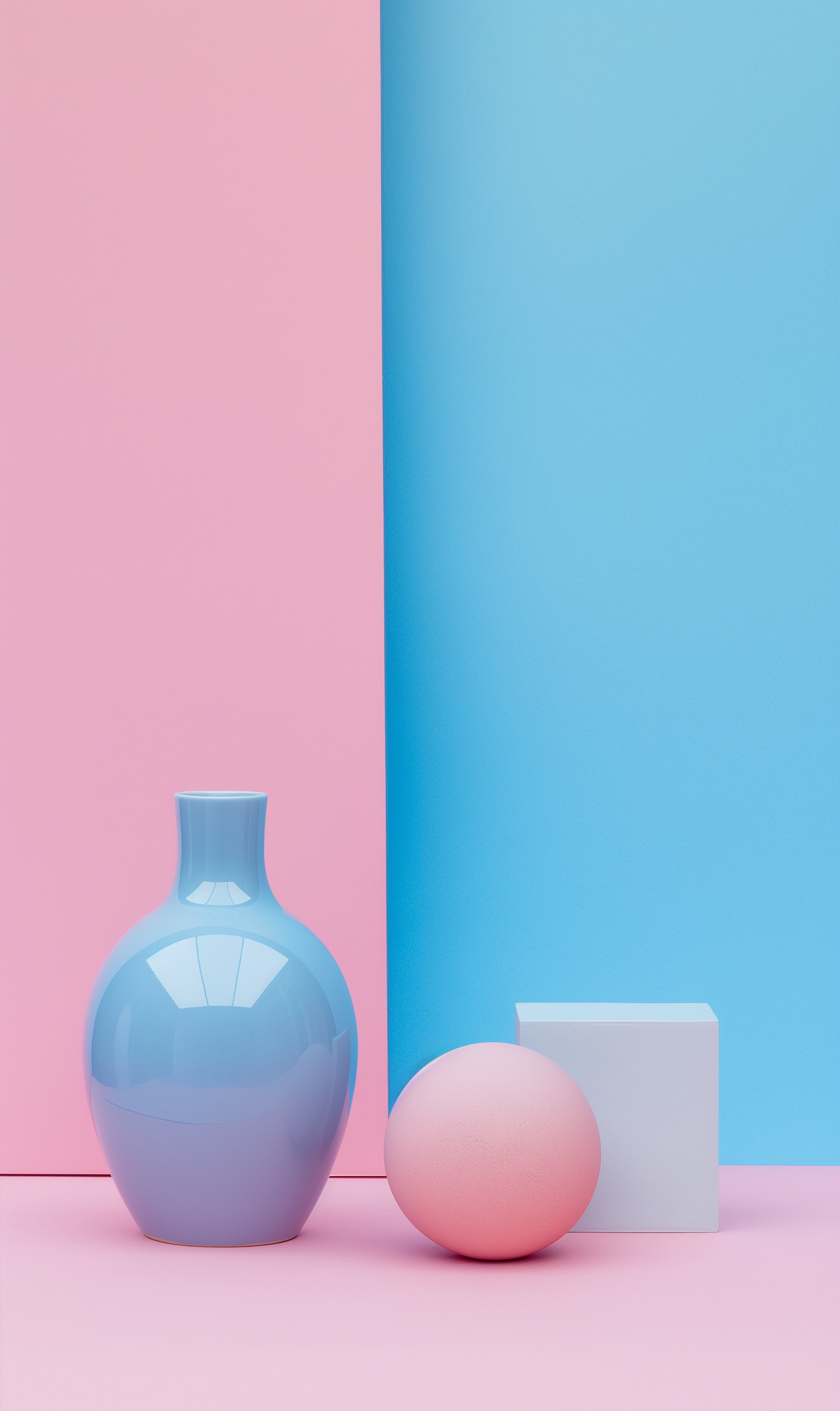 Minimalist Geometric Still Life