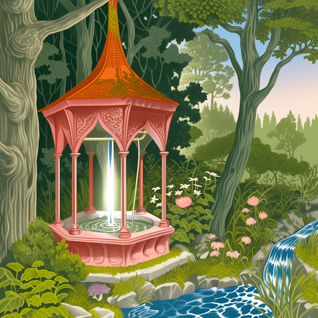 Magical Forest Gazebo