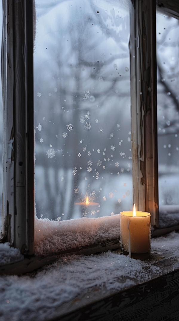 Winter Window Serenity