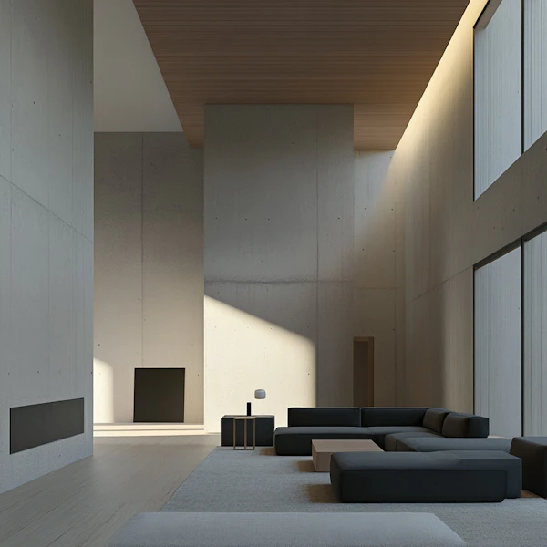 Modern Minimalist Living Room