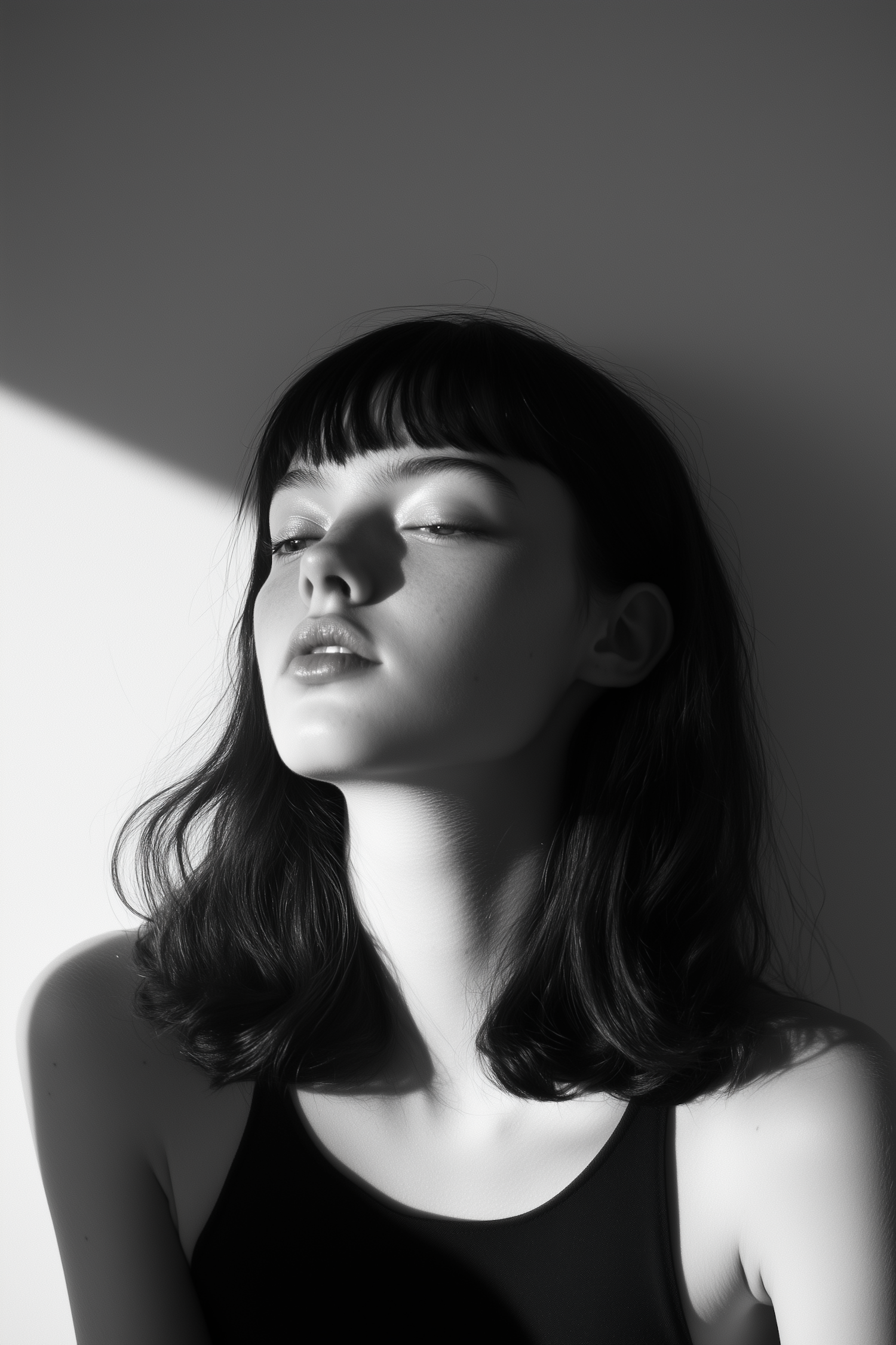 Serene Portrait of a Young Woman