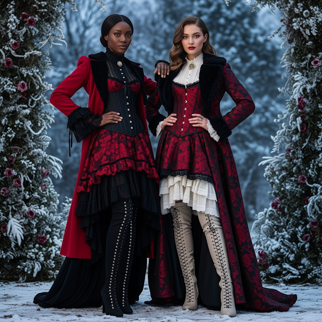 Victorian Winter Elegance