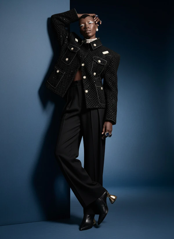 Elegant Fashion Pose