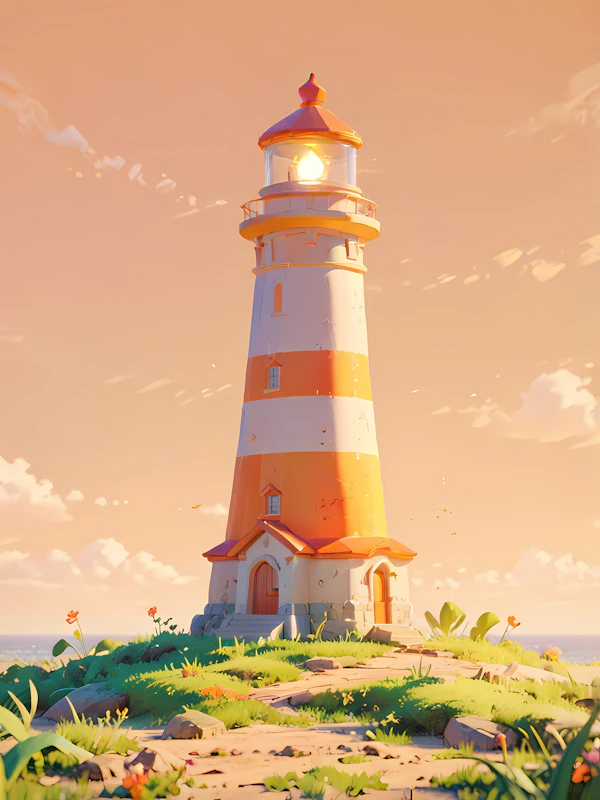 Lighthouse Illustration