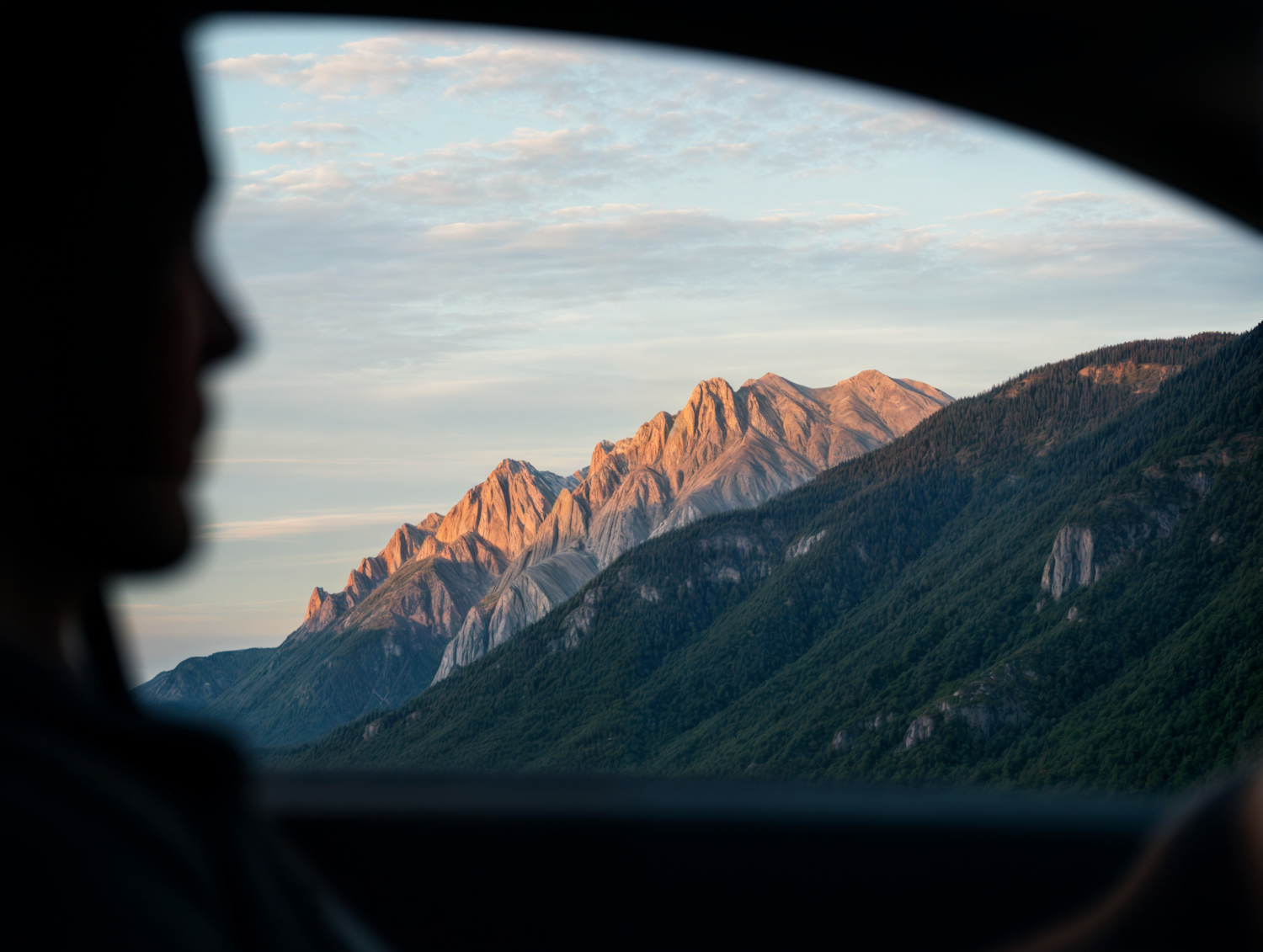 Mountain View at Sunrise/Sunset