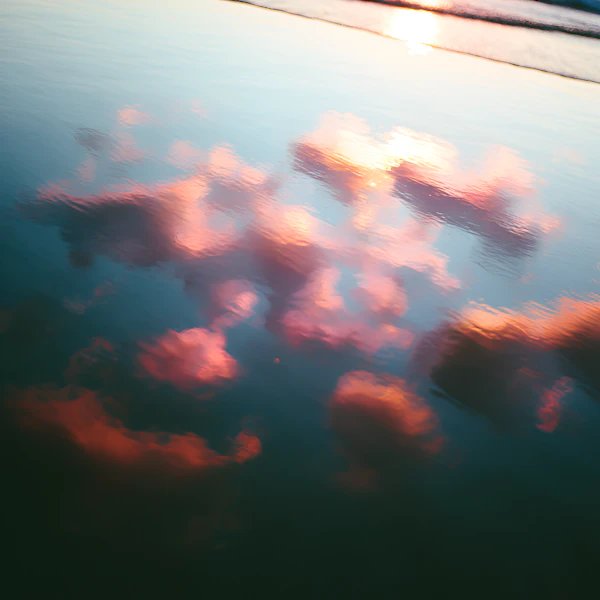 Sunset Reflection Scene