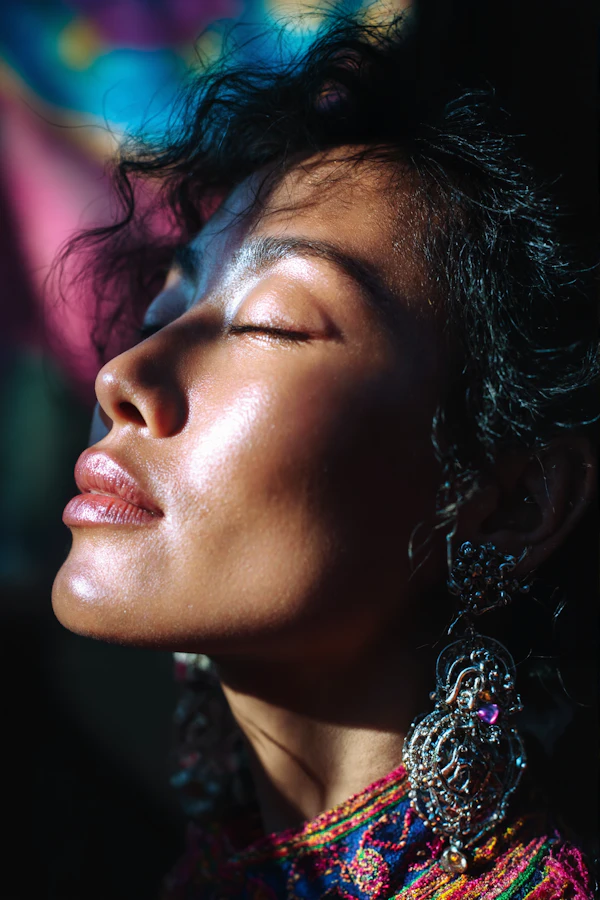 Serene Woman Portrait