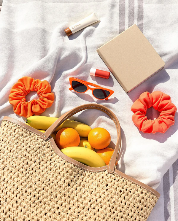 Summer Essentials Flat Lay