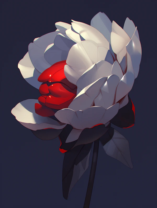 Luminous Flower Art