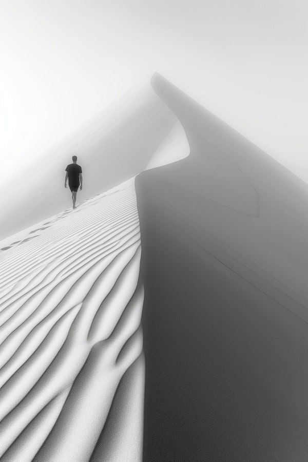 Surreal Desert Walk