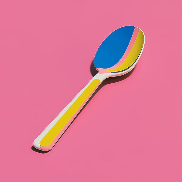 Colorful Spoon Design