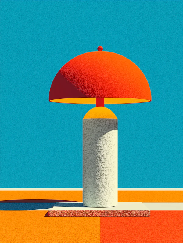 Modern Lamp Illustration