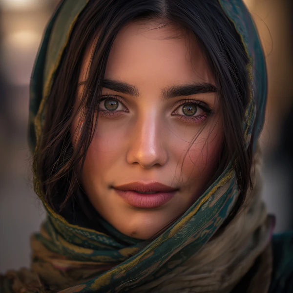 Portrait of Young Woman